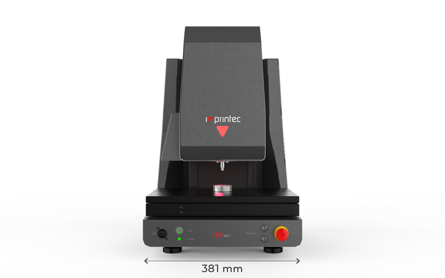 i3D WLI PRO – Frontale Ansicht